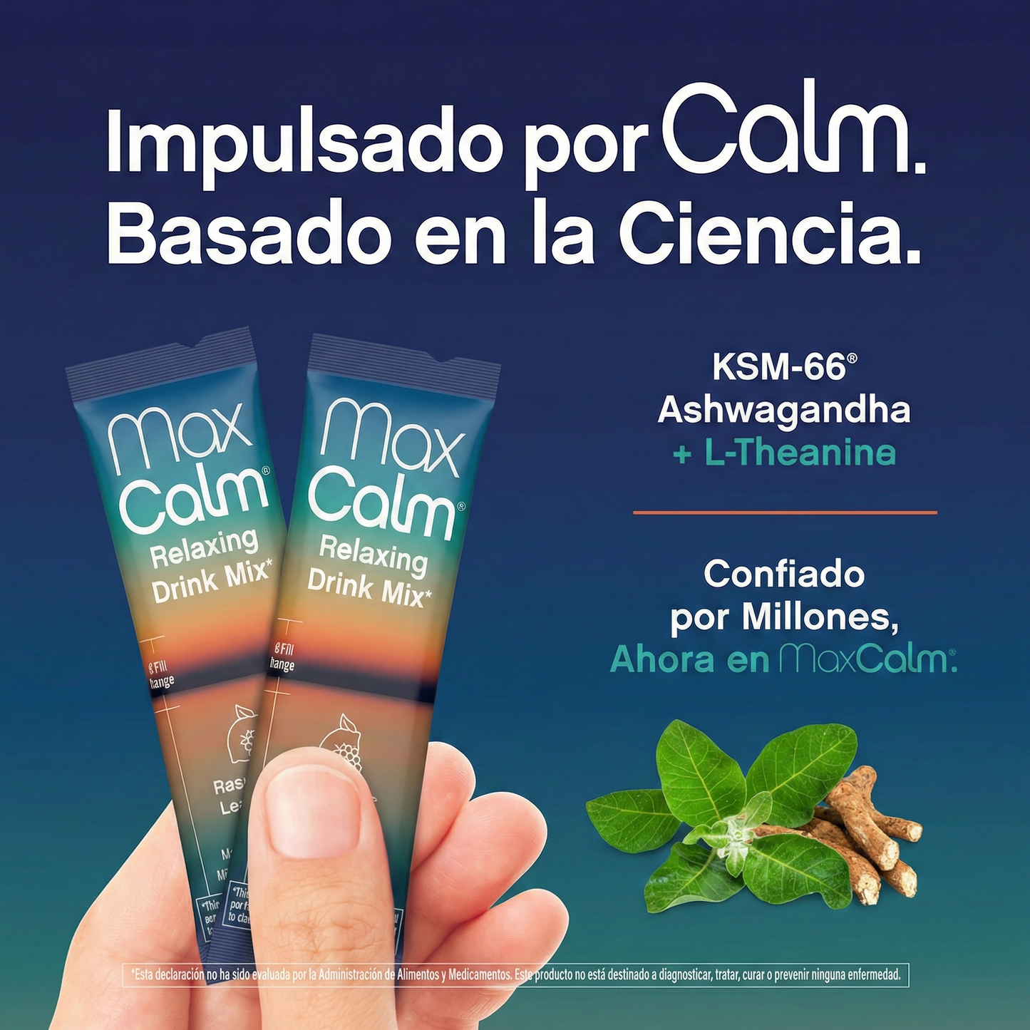 MaxCalm Bebida Relajante