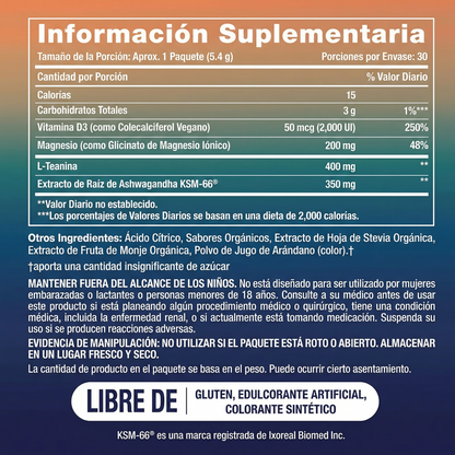 MaxCalm Bebida Relajante