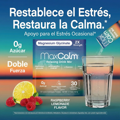 MaxCalm Bebida Relajante